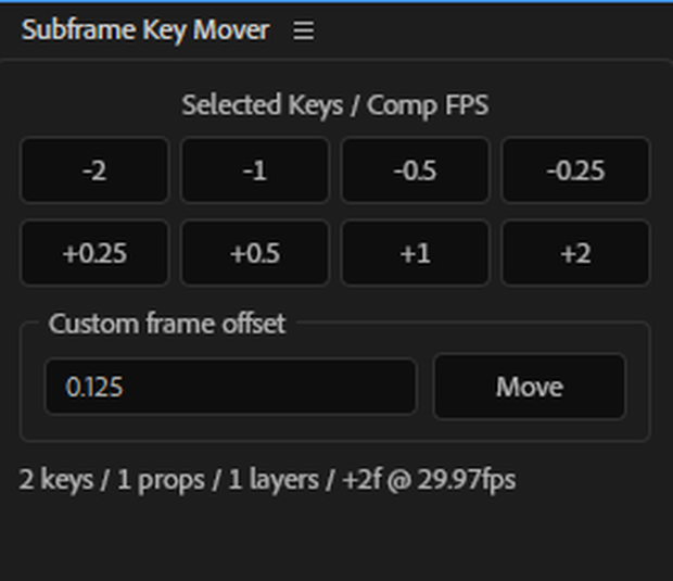 Subframe Key Mover【AEスクリプト／無料】