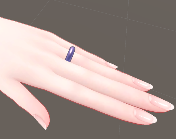  【VRChat想定】指輪