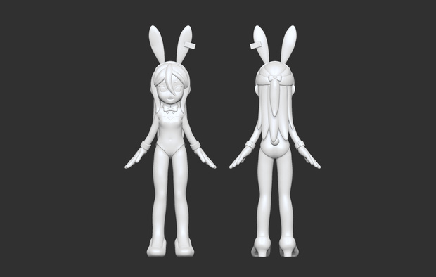 シンプルなショーコちゃん.stl（分割済み）