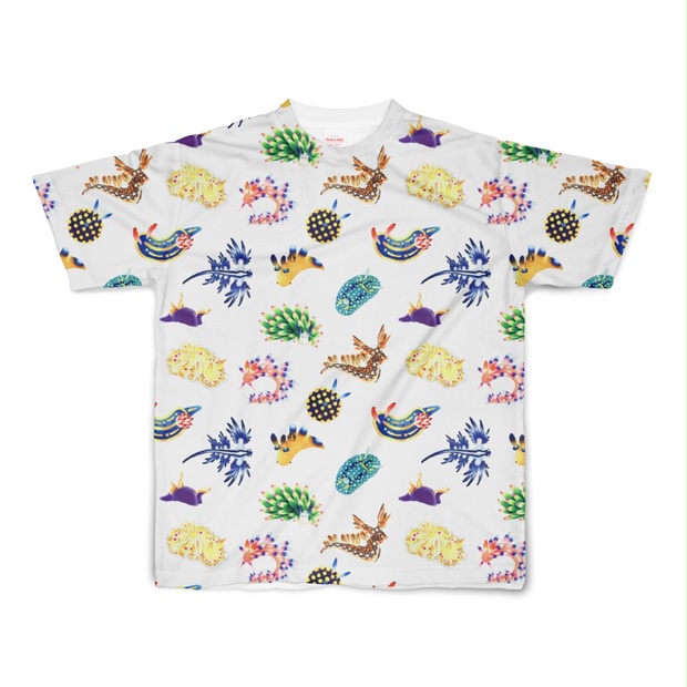 受注販売】ウミウシフルグラTシャツ水彩風 - はる☆どり - BOOTH