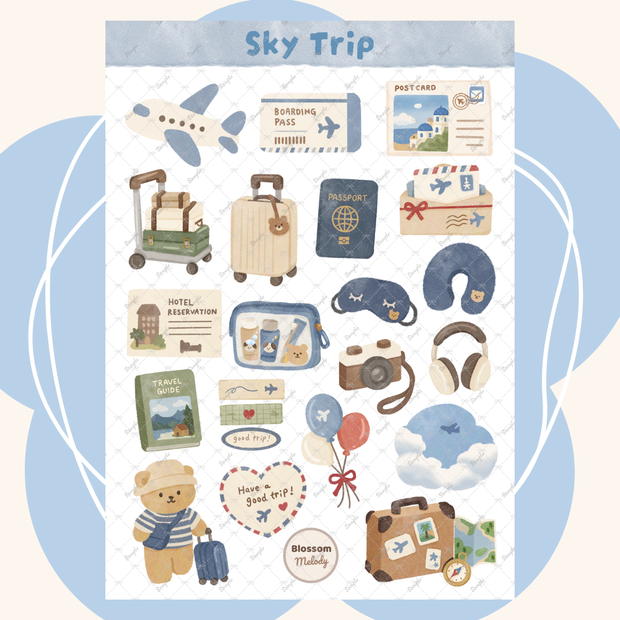 Sky Trip - Digital Sticker デジタルステッカー