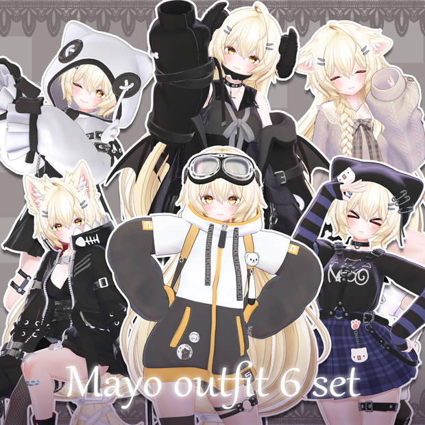まよ(Mayo) OUTFIT 6SET