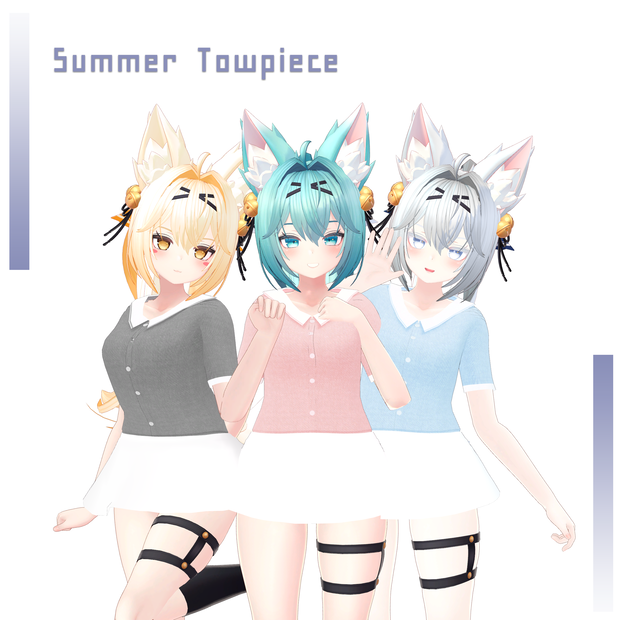 【竜胆用】 Summer Twopiece for Rindo