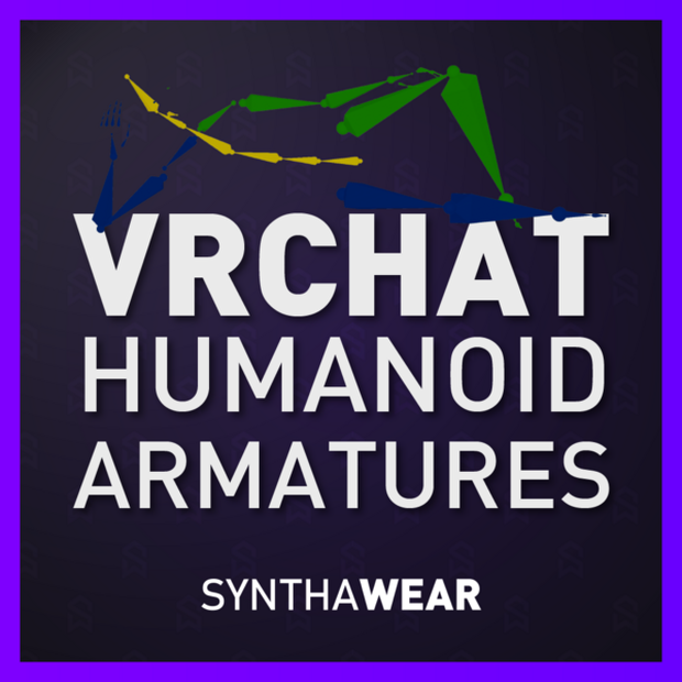Humanoid Armatures | VRChat Asset | Blender
