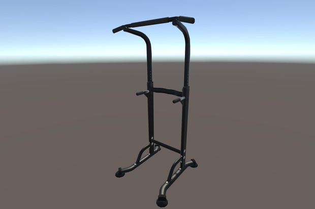 【３Dモデル】懸垂マシン
