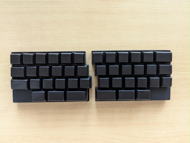 大人の上質  分割キーボード 40% jiro42 ロープロファイル BOOTH - hirotomi - Keyboard
