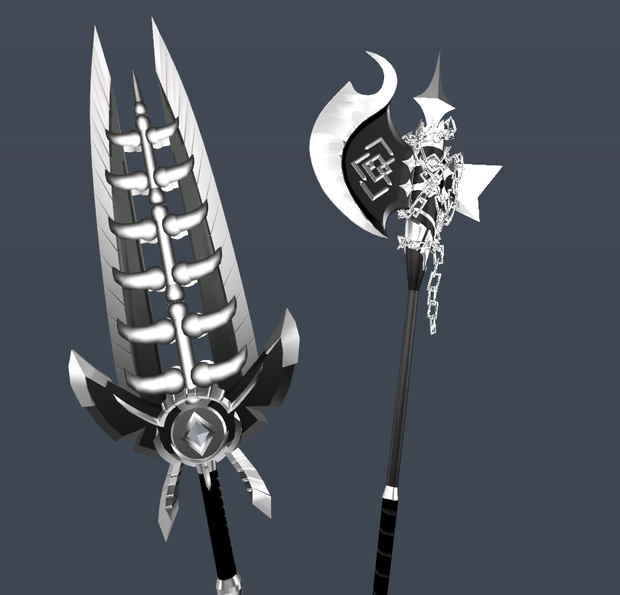 【MA対応】【クエスト対応】【左利き用アリ】シャロテイルブレード＆フォシュホーンアクス