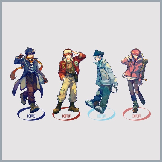 ど冬 アクリルスタンド - いゔどっと ONLINE STORE - BOOTH