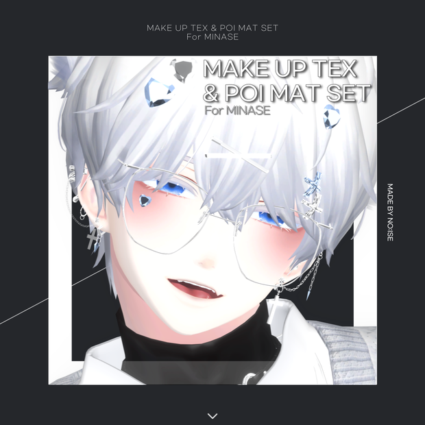MAKE UP TEX & POI MAT SET For MINASE 水瀬
