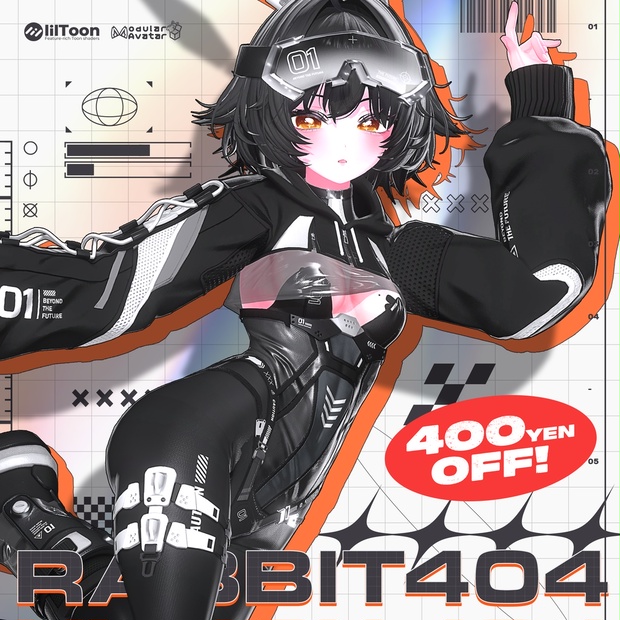 ⚡Big Sale【15 avatars】💗RABBIT404⚡ - FOXYPLAY - BOOTH