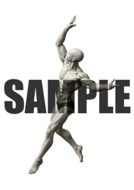 透過PNG素材｜アクションポーズ_ドラマティック_0030 / Transparent PNG image material | Action_pose_Dramatic_0030