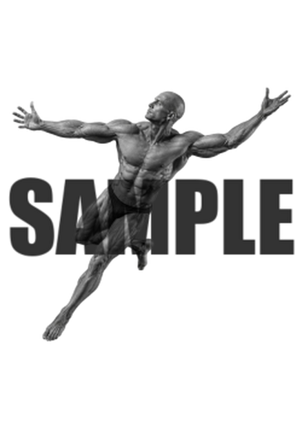 透過PNG素材｜アクションポーズ_ドラマティック_0013 / Transparent PNG image material | Action_pose_Dramatic_0013