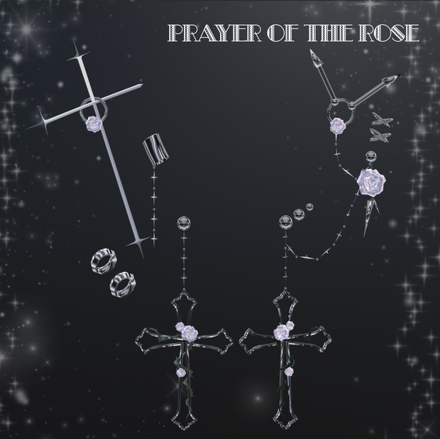 【VRC想定】Prayer of the rose【8avatar対応】