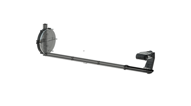 オープンフレーム反射望遠鏡パーツデータ（.3mf）