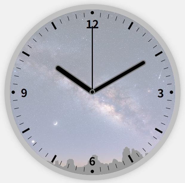 ブラウザで動くアナログ時計(AnalogClock)有料版