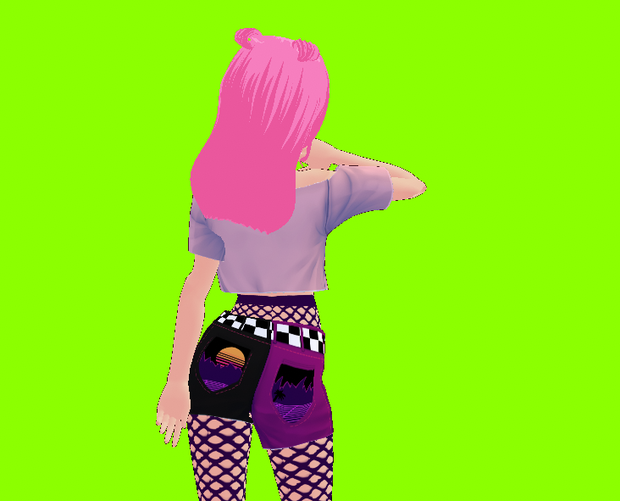 Pink Hair textures
