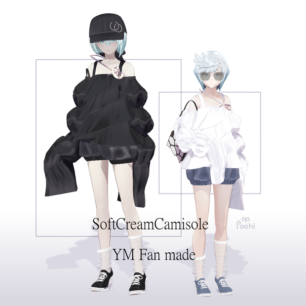 【YMファンメイド】SoftCream Camisole -ソフトクリームキャミソール