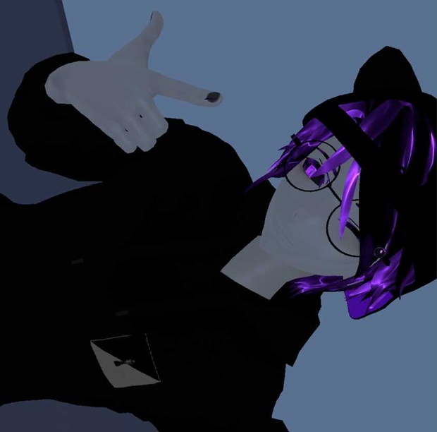 Kuro's demon boy model vrchat