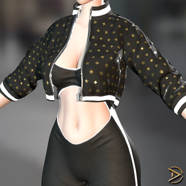 Cyberpunk Outfit 1 | サイバーパンク衣装1