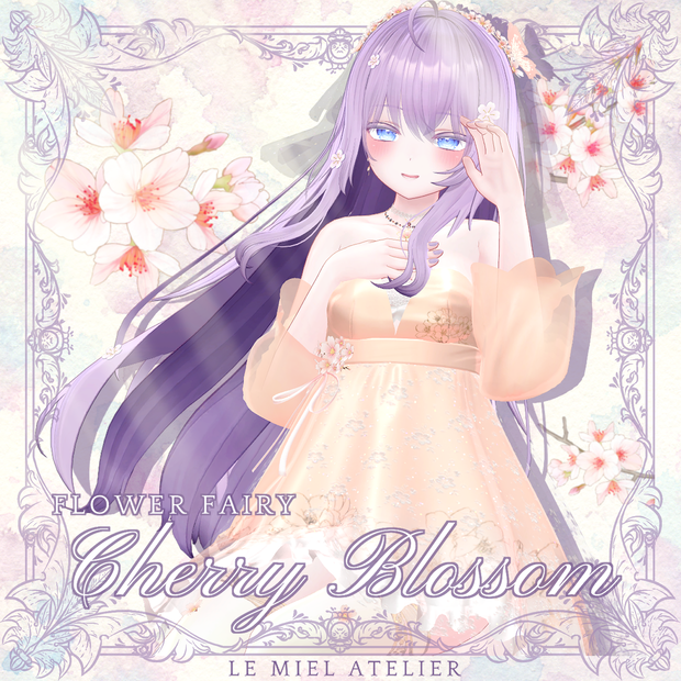  【9アバター対応】🌸Flower Fairy_Cherry Blossom