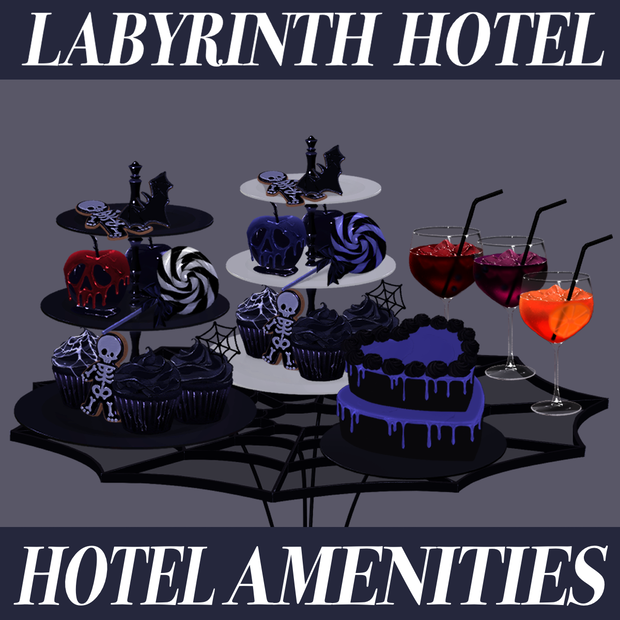 【前景パーツ】-AMENITIES-【Vtuber様向け】 vol.3