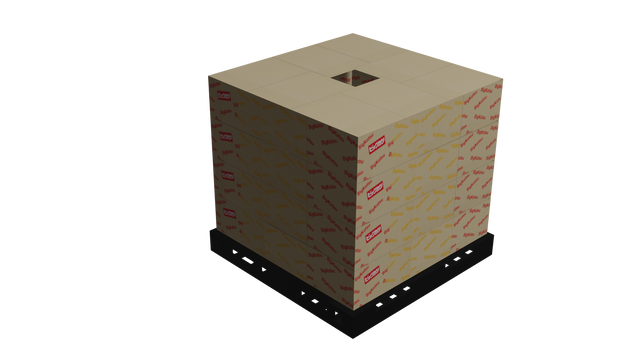 [FBX]ビッグカツダンボール+パレット