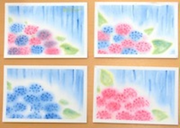 008紫陽花★★【黄/桃/青】
