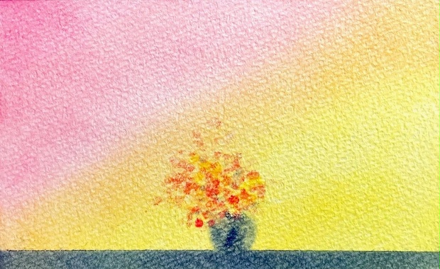 023花束2★★【黄/桃/紺】