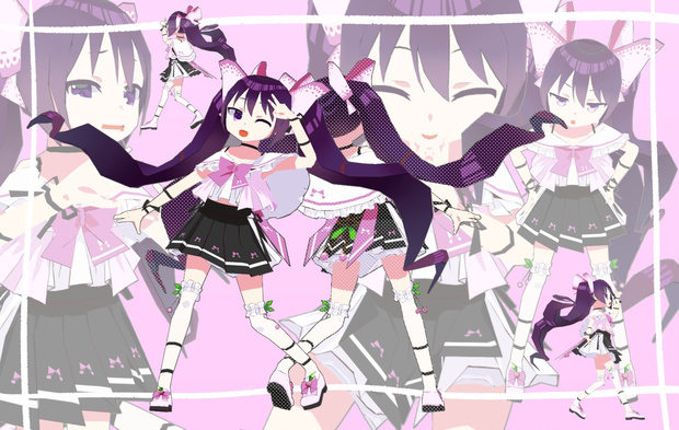 甘井チェリー３Dモデル