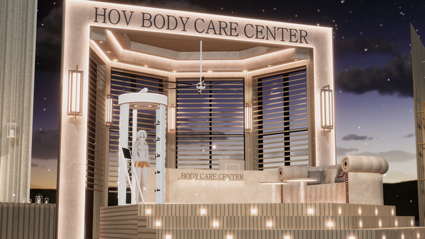 WARUDO(PRO/STANDARD) SHOWCASE ENVIRONMENT - V003-BODY CARE CENTER SET 3in1