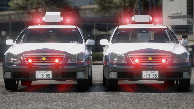 [GTA5] 180系クラウン 三菱電機製レーダー搭載車
