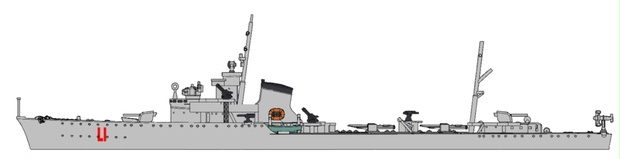 1/700 イタリア海軍 マエストラーレ級駆逐艦 Italian Navy Maestrale 