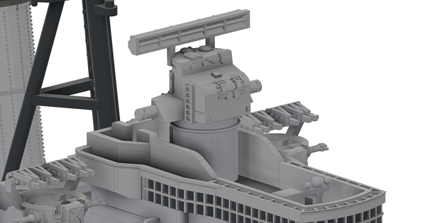 【STL】Royal Navy Director Control Tower