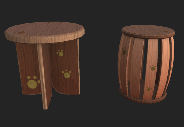 スツール ,stool 2SET