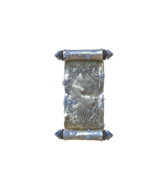 Frostbound Scroll 3d model
