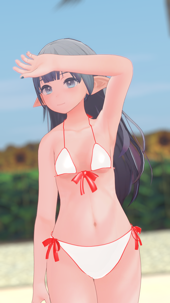 おおきなリボン🎀の水着👙forDigi-el