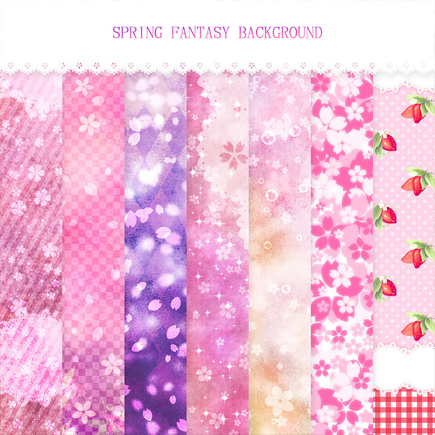 SPRING　FANTASY BACKGROUND