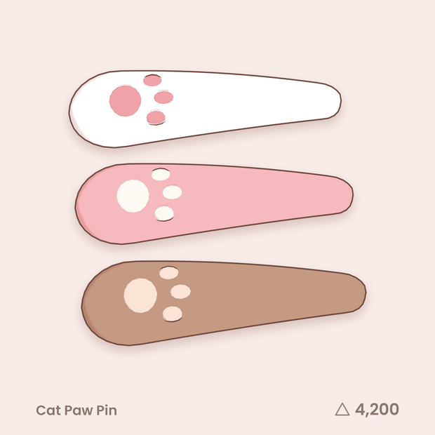 Cat Paw Pin