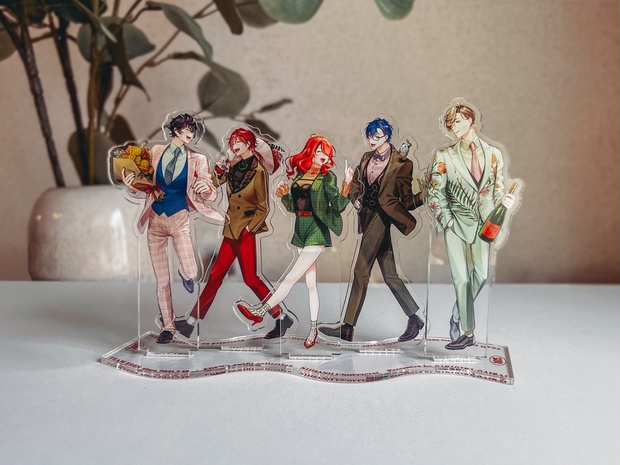 にじそうさく エデン組 アクリルスタンド エデン組アクリルスタンド - GIRIGIRI-GAIRAI - BOOTH