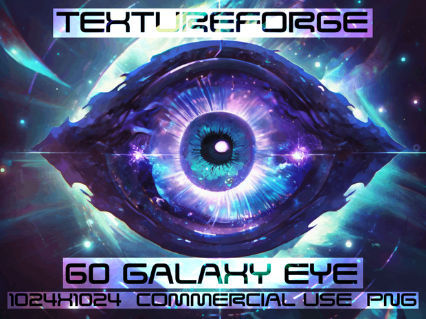 Galaxy Eye Texture Pack - Explore a Universe of Possibilities! 