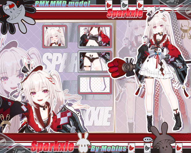 Sparkxie【3Dモデル配布】