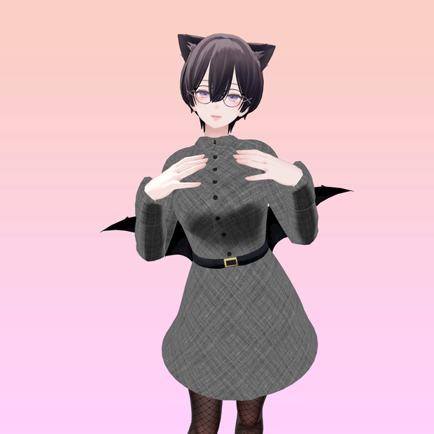 【森羅専用】チェックワンピース