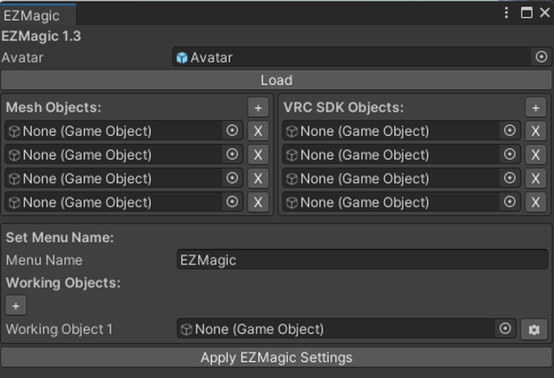 【MA Tools】【FREE】EZMagic - easy setup your cloth