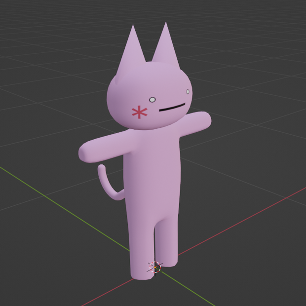 しぃ【VRchat対応・3Dアバター】
