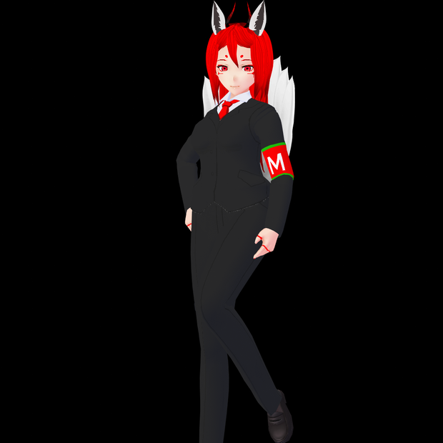 Female Costume with bandage from Lobotomy Corp.(VRoid Clothes)