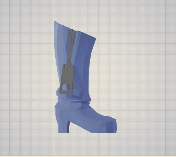 3d  ブーツ