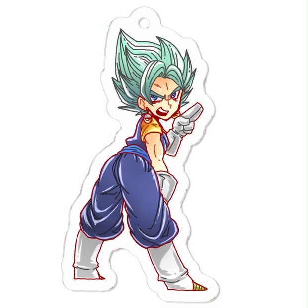 ドラゴンボール超 ベジットブルーアクリルキーホルダー - みじんこ屋 