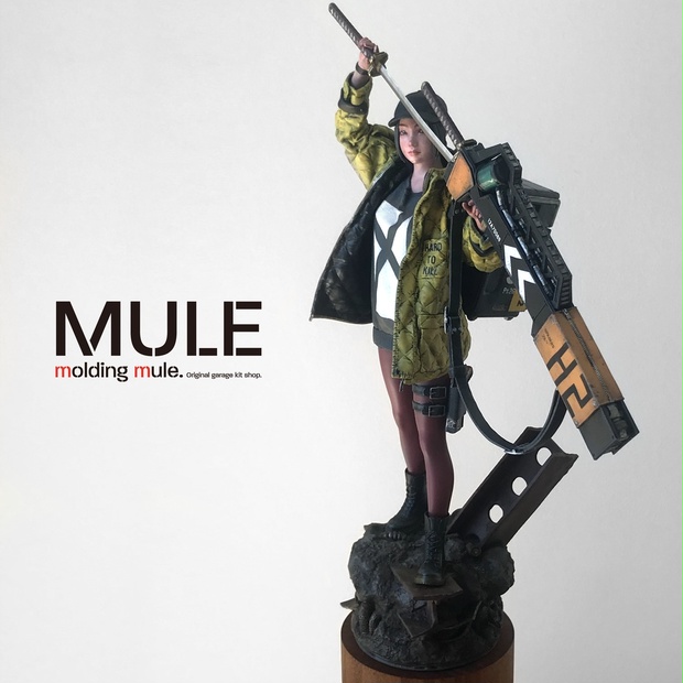MULE 1/8スケールオリジナルガレージキット - molding mule - BOOTH