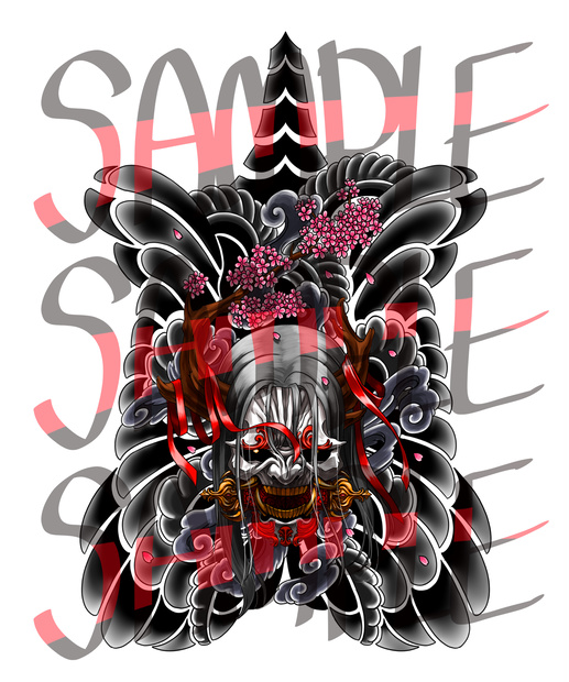 ONI [ tattoo / いれずみ / 刺青 / 入墨 ]