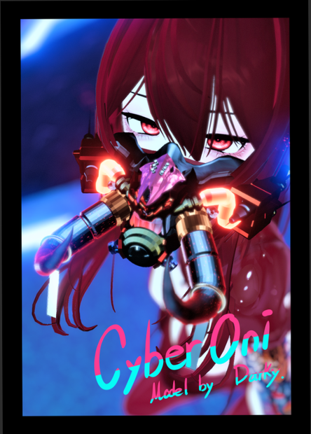 cyber oni mask